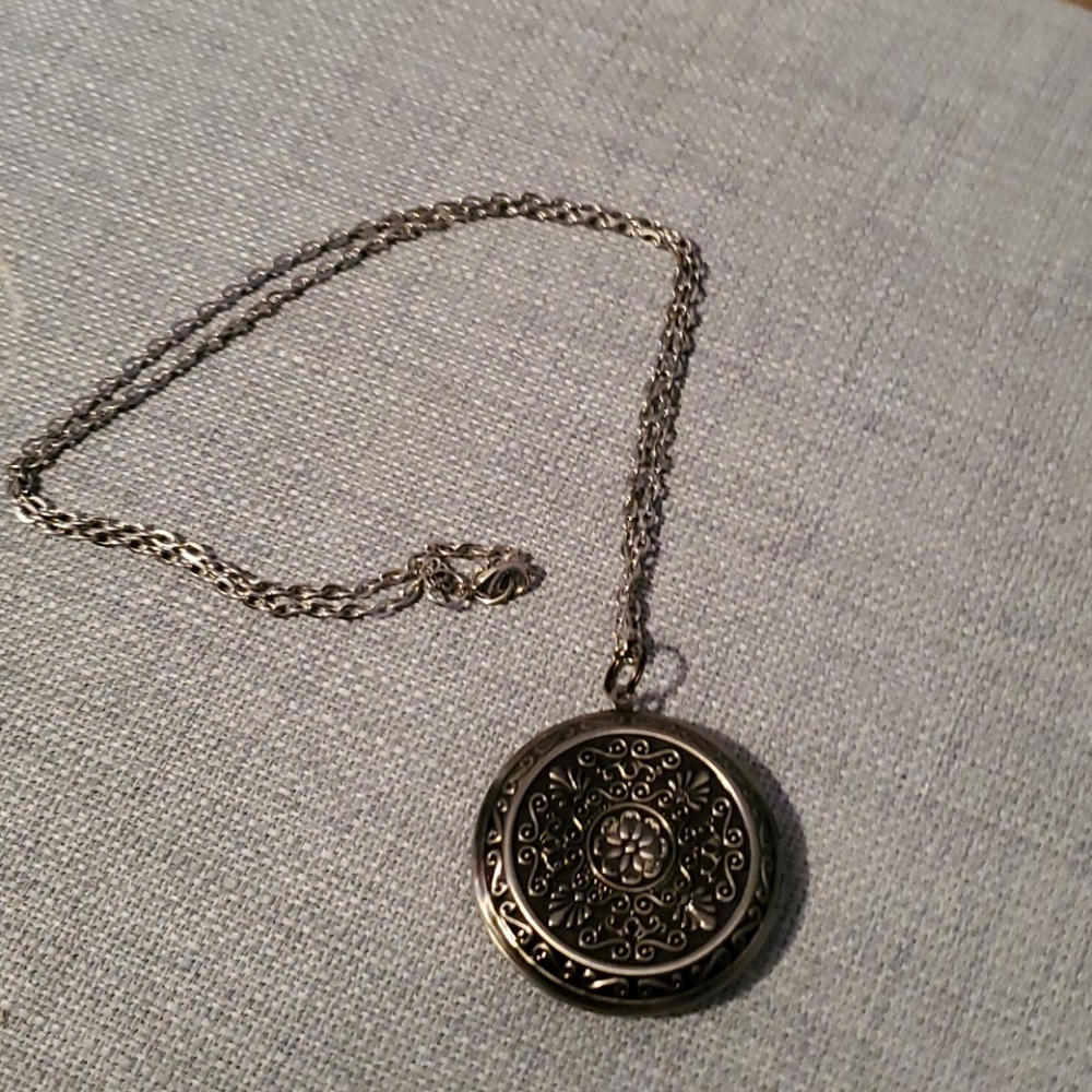 New antique locket with lip moisturizer